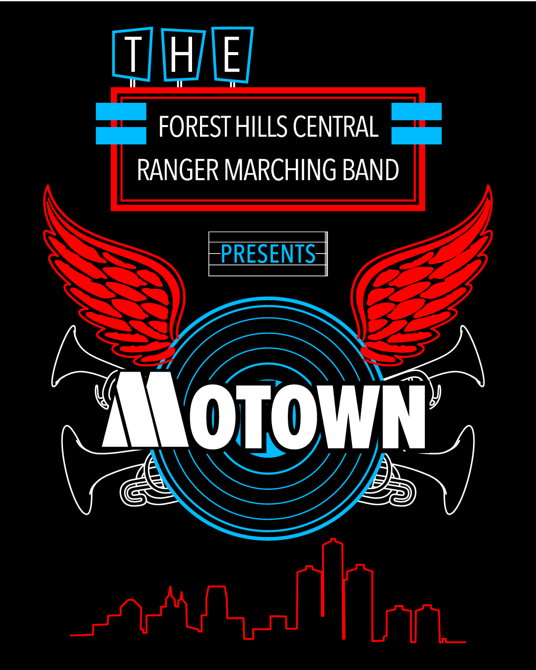 Motown - 2022 FHC Marching Band Show #1